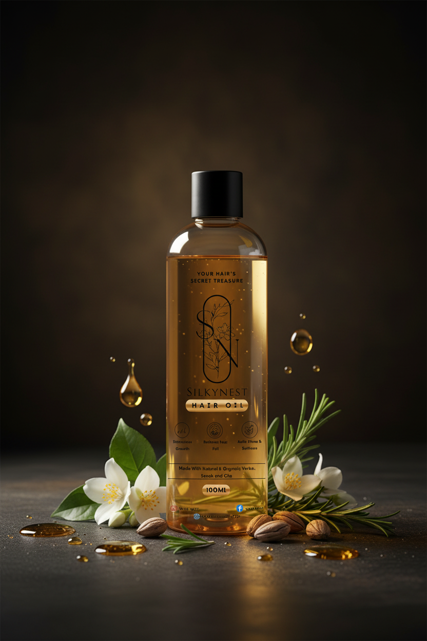 Silky Nest Hair Oil – Ingredients Mood